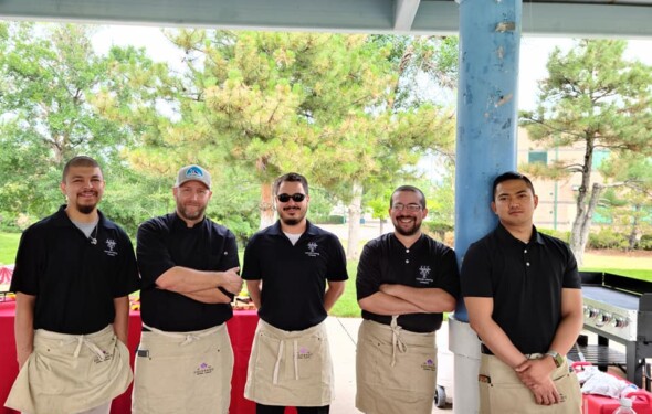 Colorado Catering Team at Outdoor Event