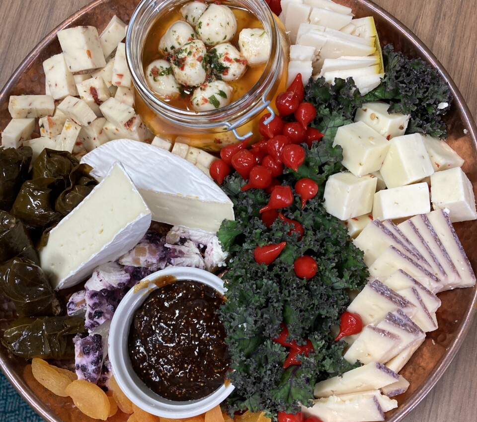 holiday charcuterie tray